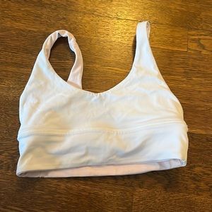 Lululemon align bra, size 6, pink and white, reversable